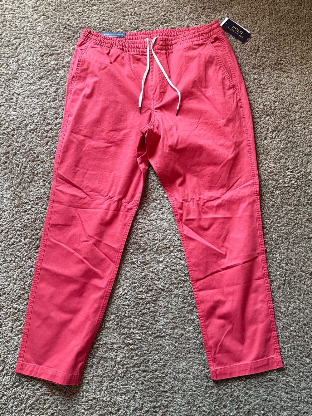 Polo Ralph Lauren Pink Drawstring Joggers